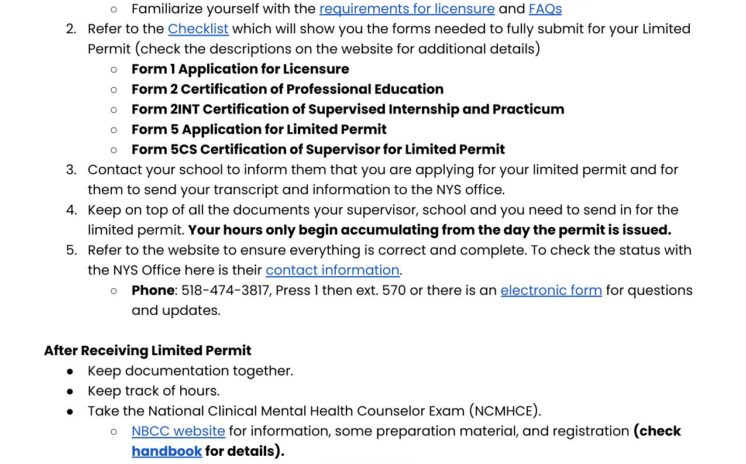 Applying for MHC-Limited Permit in NYS - image