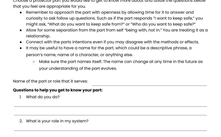 Getting To Know Your Protector Parts (Part 2) - image