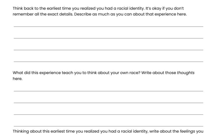 Identifying Your Earliest Memories of Race and Racism - image