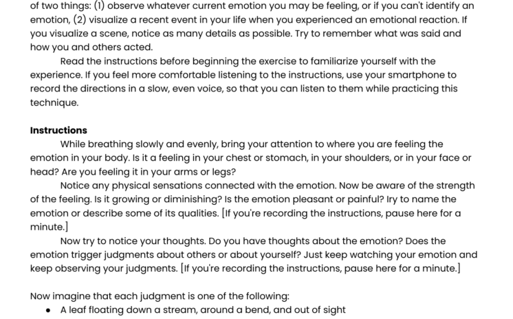 Being Mindful of Your Emotions Without Judgment - image